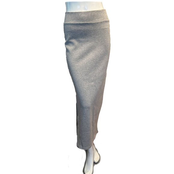 NWT Not Labeled x Takei Column Maxi Skirt Size S Minimalist Straight Neutral - Picture 1 of 7